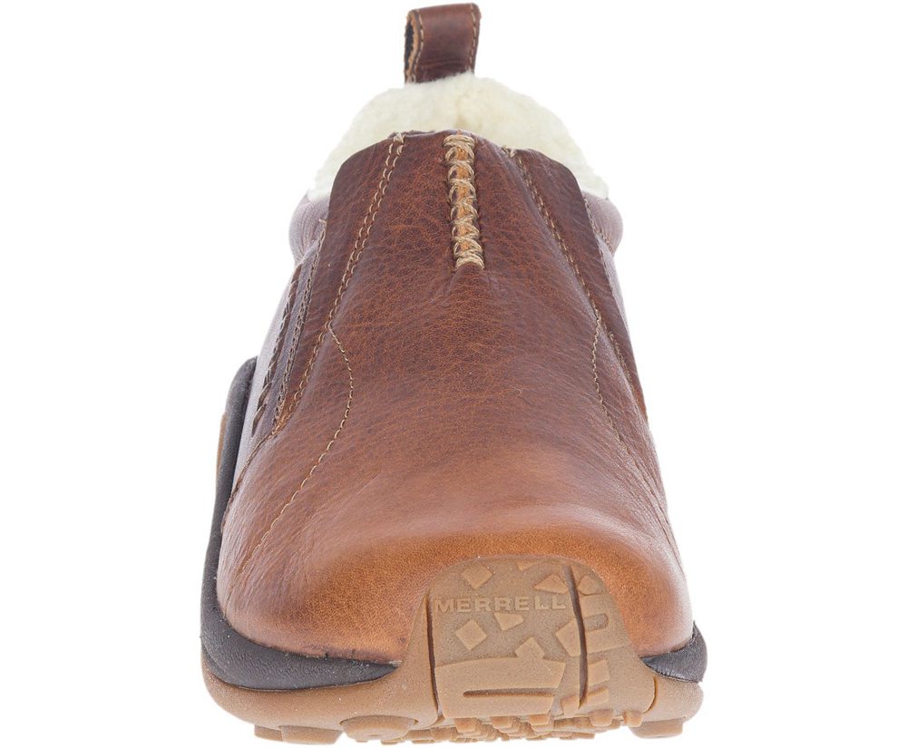 Merrell Slip Ons Brown - Jungle Moc Crafted Cozy - Mens 74HJLRNGV